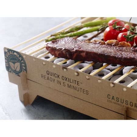 Gril na dřevěné uhlí CasusGrill Ekologický gril