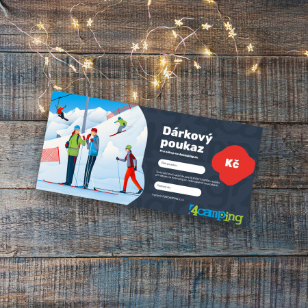 Voucher 4camping Elektronický dárkový poukaz