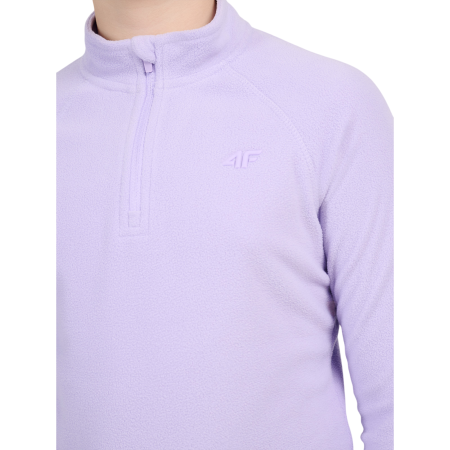 Dětská funkční mikina 4F Fleece Underwear F089 Light Violet