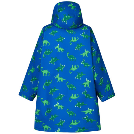 Dětský nepromokavý kabát Regatta Junior Changing Robe Olymp Blue Dino