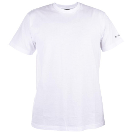 Pánské triko Hi-Tec Plain bílá