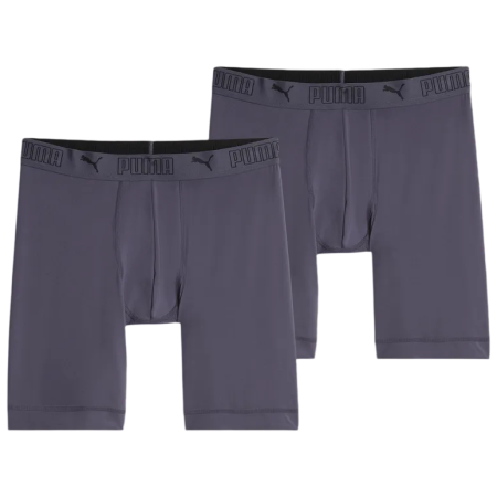 Pánské boxerky Puma Sport Microfiber Long Boxer 2P