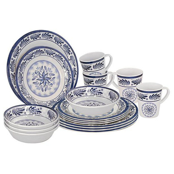 Sada nádobí Bo-Camp Old Dutch 16 100% Melamine