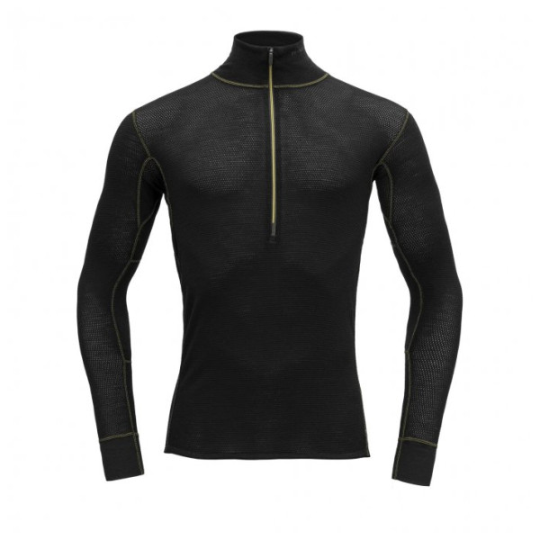 Pánské funkční triko Devold Wool Mesh 190 Zip Neck Man