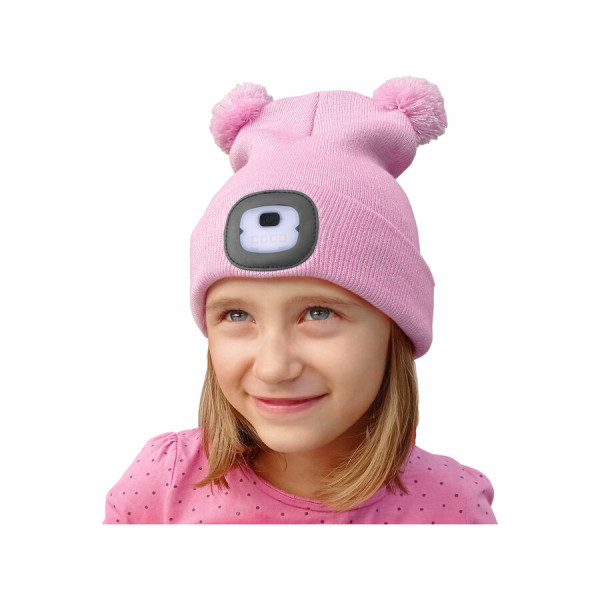 Čepice s čelovkou Extol Kids