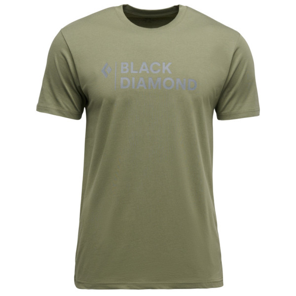 Pánské triko Black Diamond M Mini Stacked Ss Tee