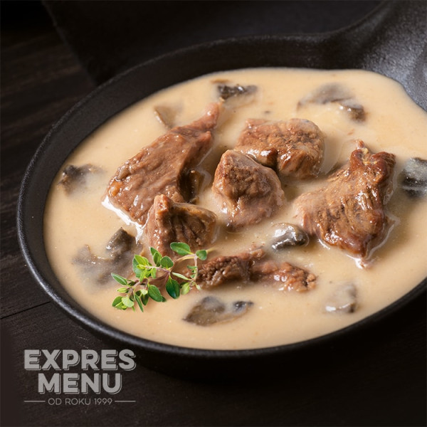 Jídlo Expres menu Hovězí Stroganoff 600g