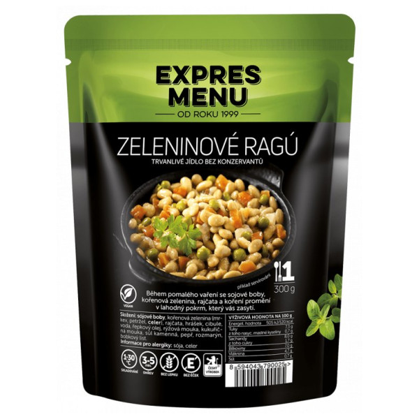 Hotové jídlo Expres menu Zeleninové ragú 300 g