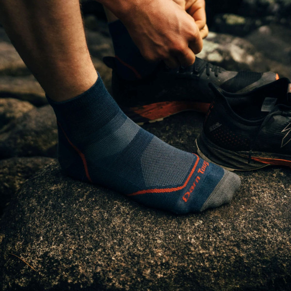 Pánské ponožky Darn Tough Light Hiker 1/4 Lightweight With Cushion