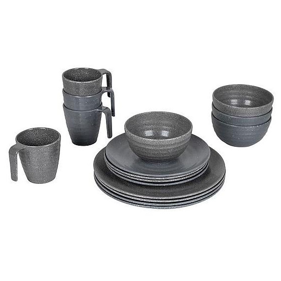 Sada nádobí Bo-Camp Tableware Stone