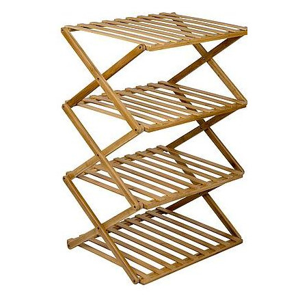 Police Bo-Camp UO Bamboo foldable storage rack Fitzroy