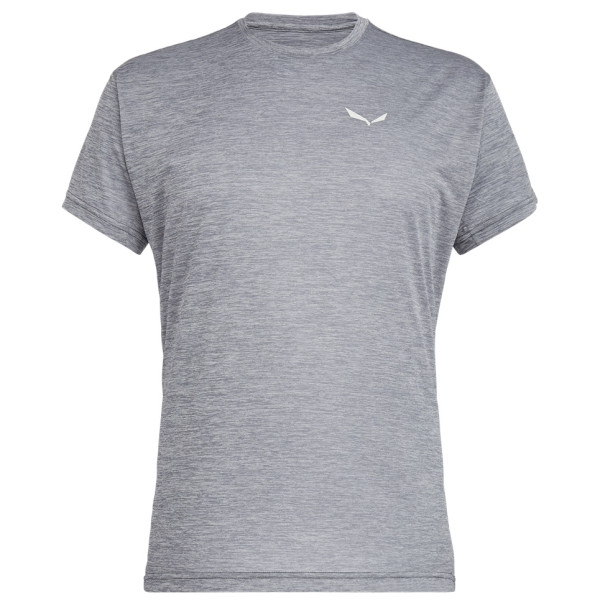 Pánské triko Salewa Puez Melange Dry M S/S Tee - quiet shade melange