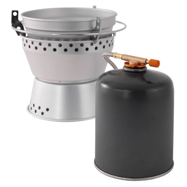 Set nádobí a hořáku Easy Camp Storm Cooker & Stove set