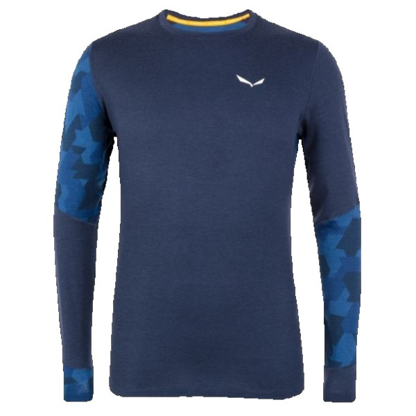Pánské triko Salewa Cristallo Warm Amr M L/S Tee.