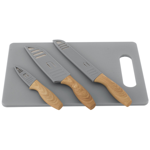 Prkénko a nože Outwell Caldas Knife Set