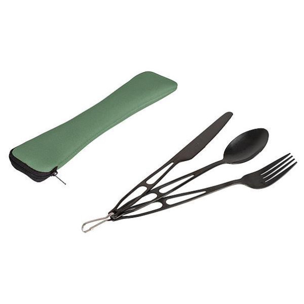 Příbor Bo-Camp Outdoorcutlery RVS