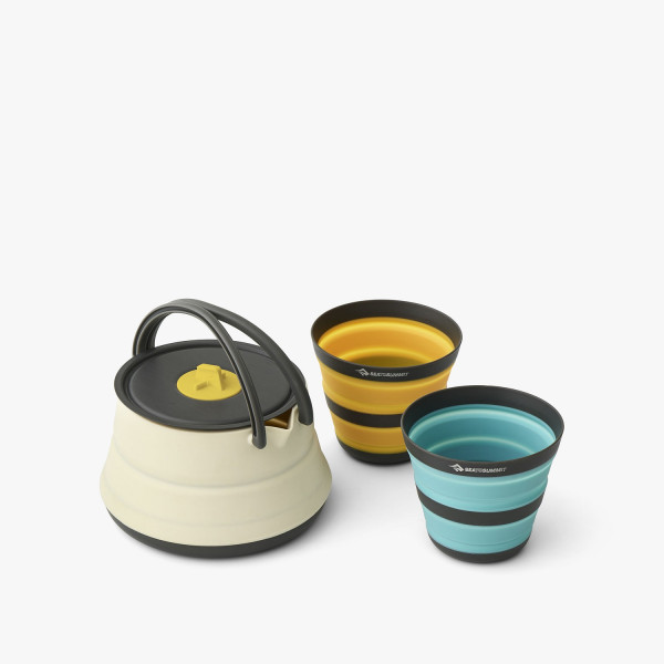 Sada nádobí Sea to Summit Frontier UL Collapsible Kettle Cook Set 2P 3 Piece