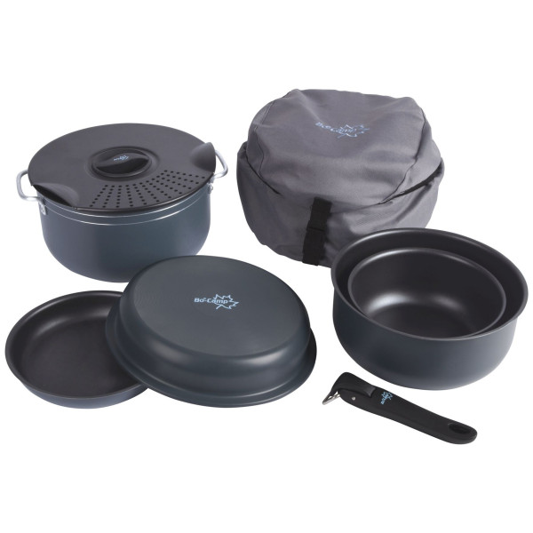 Sada nádobí Bo-camp Cookware set Trekking 7-dílná