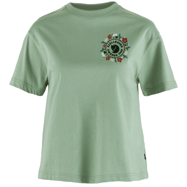 Dámské triko Fjällräven Fjällblomster Logo T-shirt W