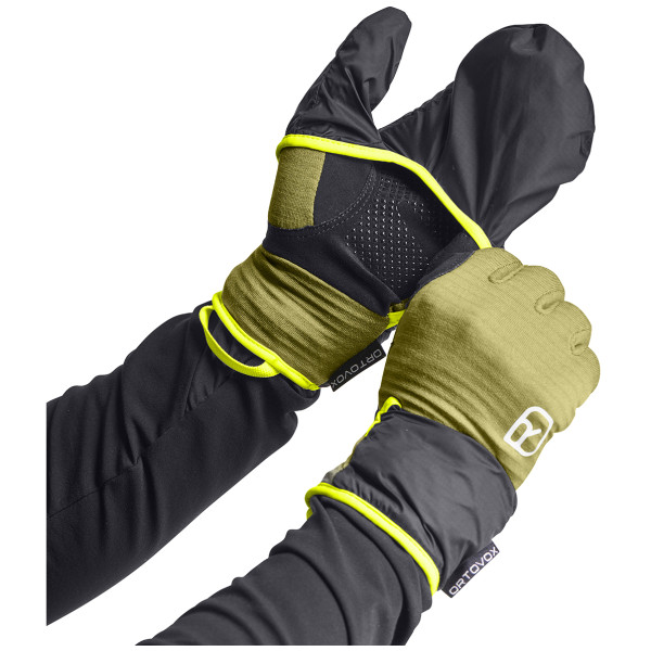 Rukavice Ortovox Fleece Grid Cover Glove M