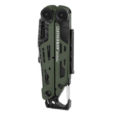 Multifunkční nůž Leatherman Signal Green Topo