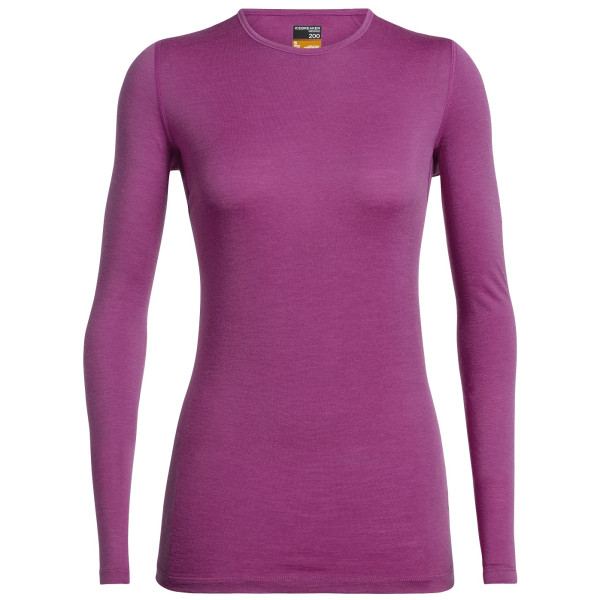 Dámské triko Icebreaker Women's 200 Oasis LS Crewe-amore