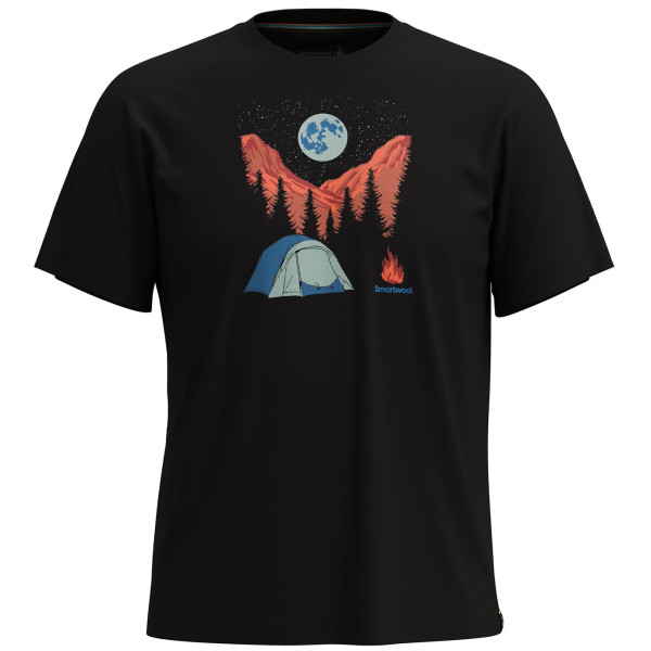 Triko Smartwool Night Camp Short Sleeve Graphic Tee