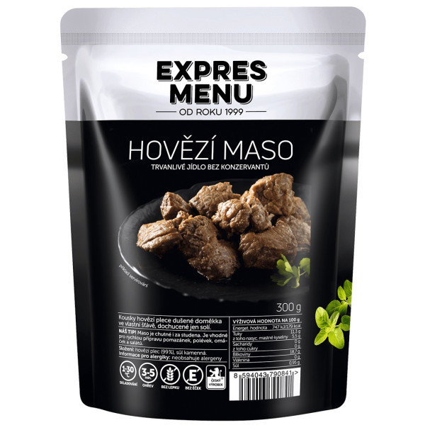 Jídlo Expres menu Hovězí maso 300 g