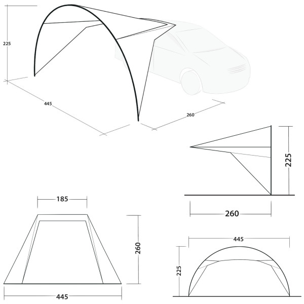 Přístřešek Outwell Forecrest Canopy