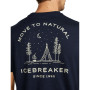 Pánské triko Icebreaker Men Merino 150 Tech Lite SS Tee Peaceful Pass