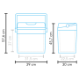 Chladící box Mestic Thermo electric MTEC-28 AC/DC