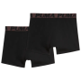 Pánské boxerky Puma Striped Elastic Boxers 2P black