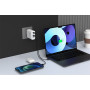 Adaptér Swissten GaN 2X USB-C 100W + 1X USB-C 20W + 1X USB-A 30W