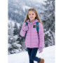 Dětská zimní bunda Alpine Pro Douwo Purple