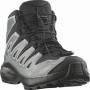 Dětské boty Salomon Xa Pro Mid Wp J Black-Sedona Sage-Wrought Iron