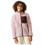 Dětská funkční mikina Regatta Junior Frankie Warm Fleece Pink Haze/Fig