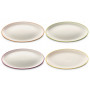 Sada talířů Omada Sanaliving DinnerPlate Set 4x Plate 24xh2cm