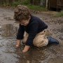 Dětské nepromokavé kalhoty DucKsday Rainpants Londen/sand