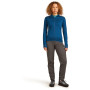 Dámská funkční mikina Icebreaker Women Merino Blend 300 RealFleece™ Descender LS Zip