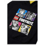 Dětská mikina LEGO® Official Merchandise Lwsian 700 Black