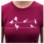 Dámské funkční triko Sensor Merino Active Songbirds