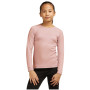Dětské funkční triko Icebreaker K 200 Oasis LS Crewe Pink Quartz