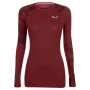 Dámské triko Salewa Cristallo Warm Amr W L/S Tee.