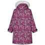 Dětský nepromokavý kabát Regatta Junior Waterproof Changing Robe Pro Pink