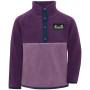Dětská mikina Didriksons Monte Kids Half Bu 6 Northen Purple