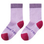 Velikost ponožek: 22-25 / Barva: fialová