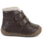 Dětské zimní boty Froddo Paix Up Winter Dark Brown