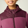 Dětská mikina Regatta Myla Hybrid Jacket Fig/Violet
