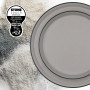 Talíř Brunner Dinner plate ø 25 cm Gray