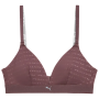 Podprsenka Puma Embosed logo triangle top 1P